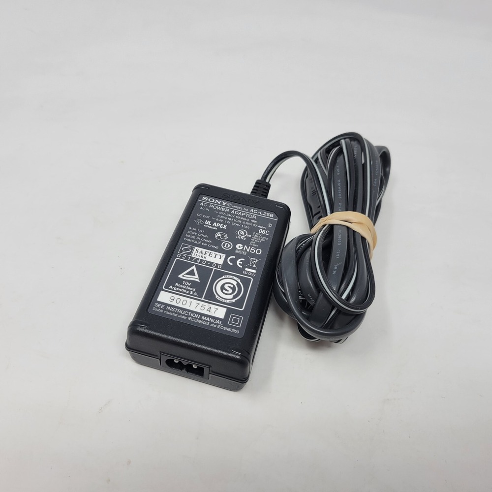 Genuine Sony AC Power Supply‎ Adapter AC-L200 - AC-L200C - AC-L200D - AC-L25A